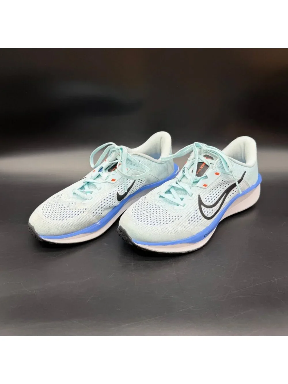 Nike Womens Quest 6 Glacier Blue Running Shoes Breathable Mesh Lightweight Sz 9